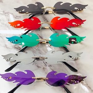SOLCHY Flame Sunglasses